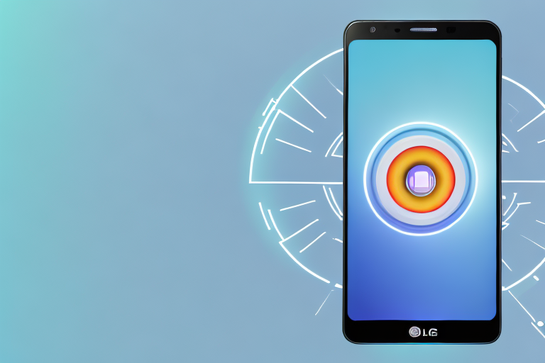 An lg smartphone displaying a screen with various apps