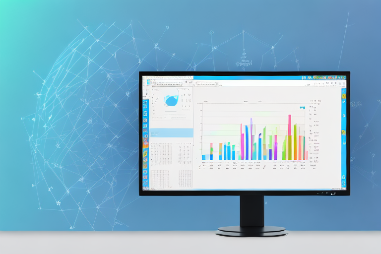 A computer monitor displaying the windows 10 interface