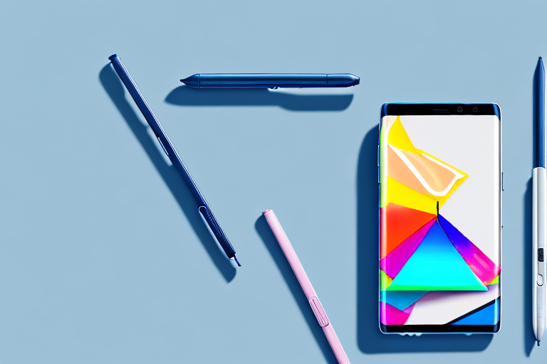 A samsung note 20 ultra smartphone with its screen displaying a variety of apps