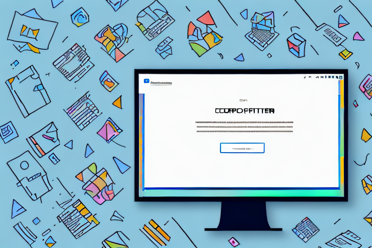 A computer screen with a cropped screenshot highlighted
