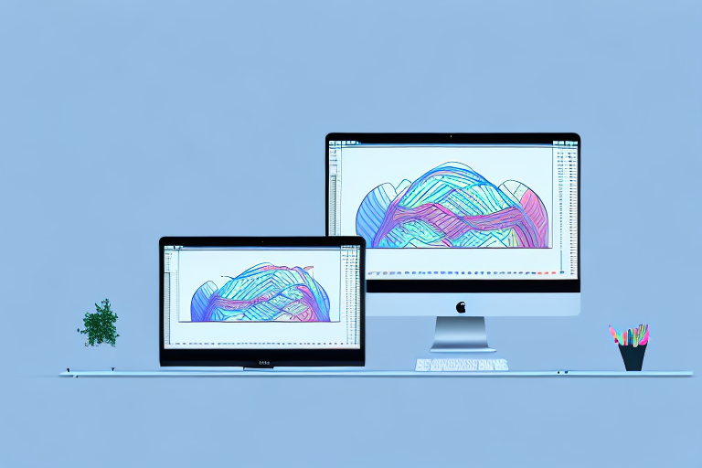 A mac computer screen displaying an open screenshot editing tool with various editing tools and a screenshot image in the process of being edited