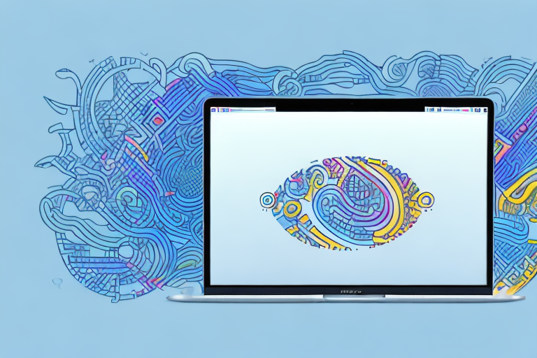 A mac computer with a screenshot tool overlay on the screen