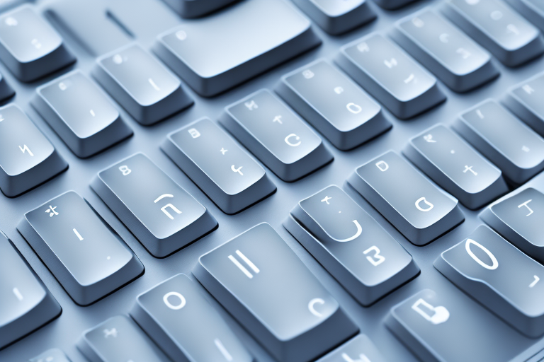 A macbook with a highlighted command key
