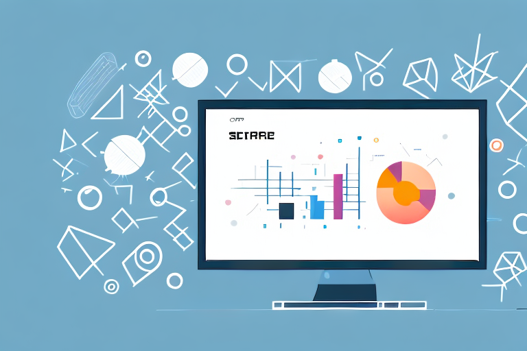 A computer screen displaying a screenshot with cropping tool icons surrounding it