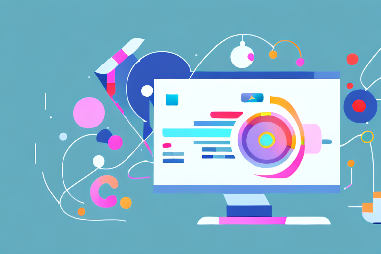 A computer screen displaying an image being edited