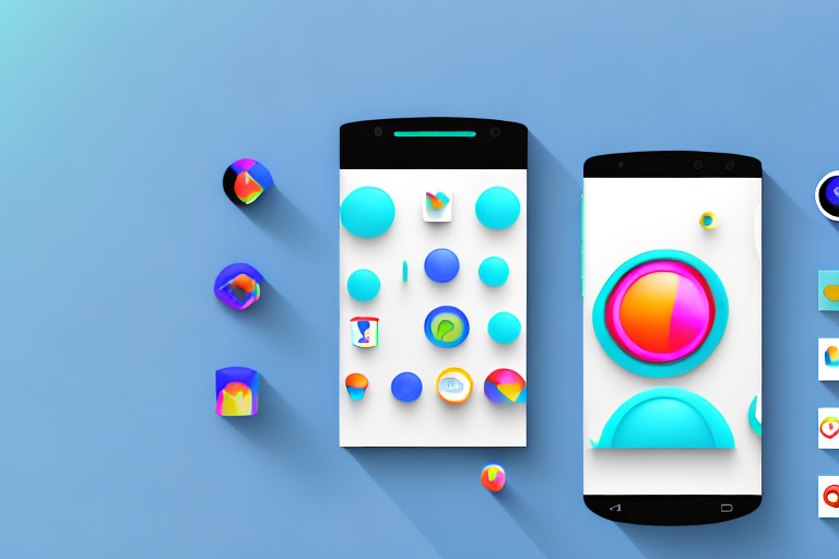 An android smartphone displaying an open screenshot editing app