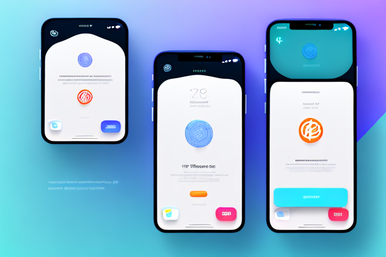 An iphone showcasing a visually appealing cash app interface