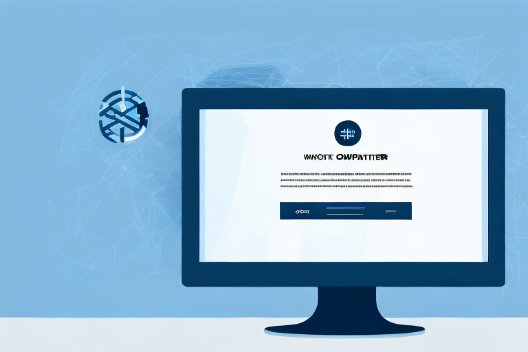 A computer monitor displaying a webpage with a screenshot tool icon