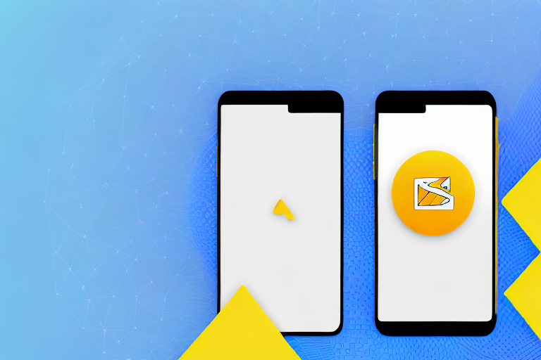 A smartphone displaying the snapchat interface