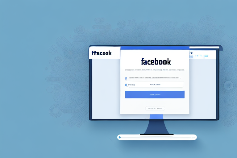 A computer screen showing the facebook interface with a camera icon indicating the screenshot action