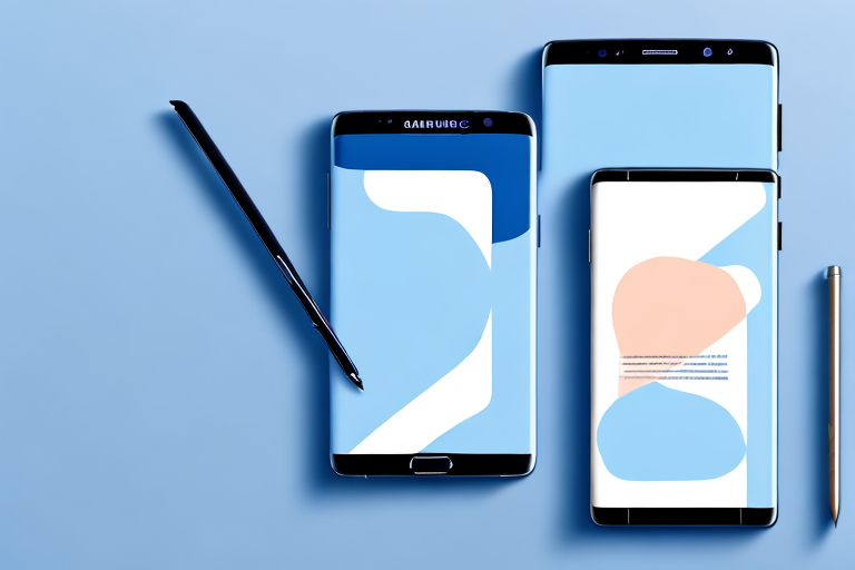 A samsung smartphone displaying a scrolled webpage