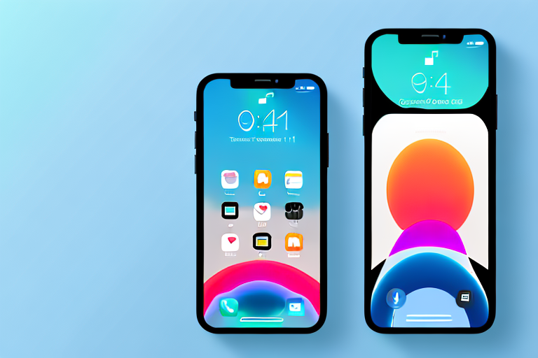 An iphone 11 displaying a screen with colorful app icons