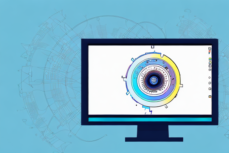 A linux computer screen displaying an editing tool with a screenshot image opened in it