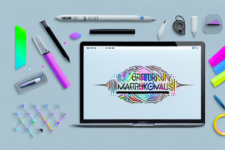 A mac computer with a screenshot on the screen