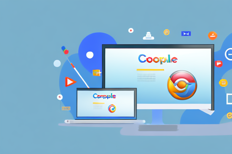 A computer screen displaying the chrome browser