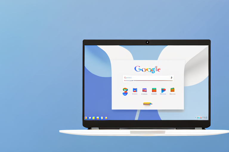 A chromebook laptop with a screenshot tool interface open on its screen