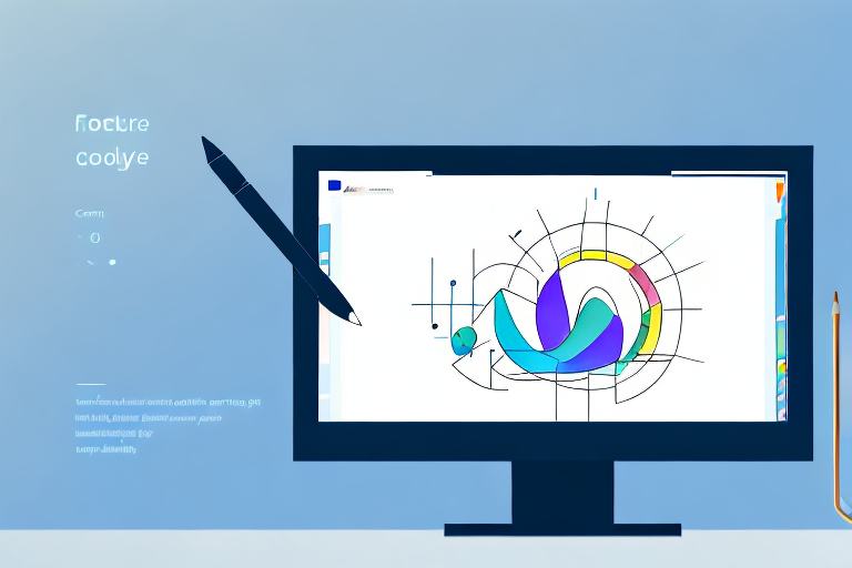 A computer monitor displaying a screenshot tool interface