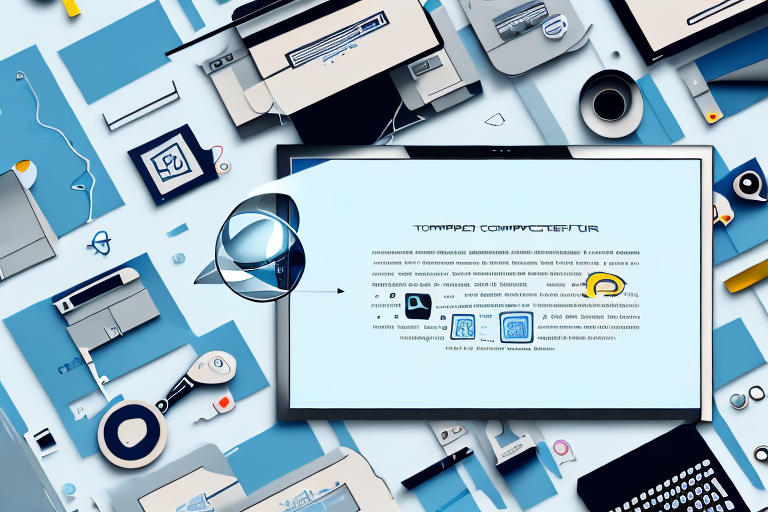 A variety of computer screens