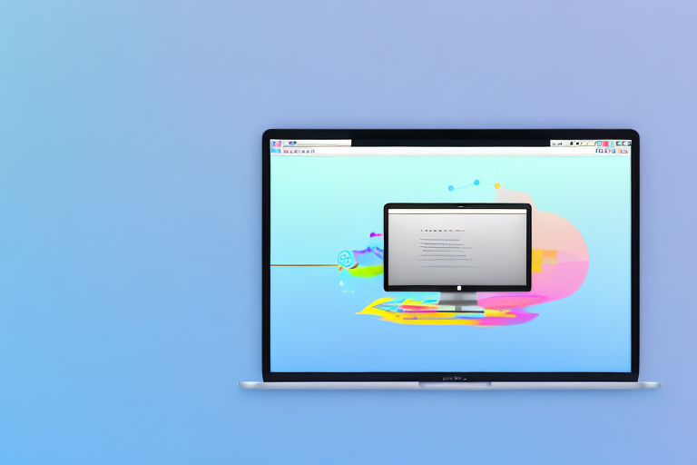 A mac computer with the screenshot snipping tool interface displayed on the screen