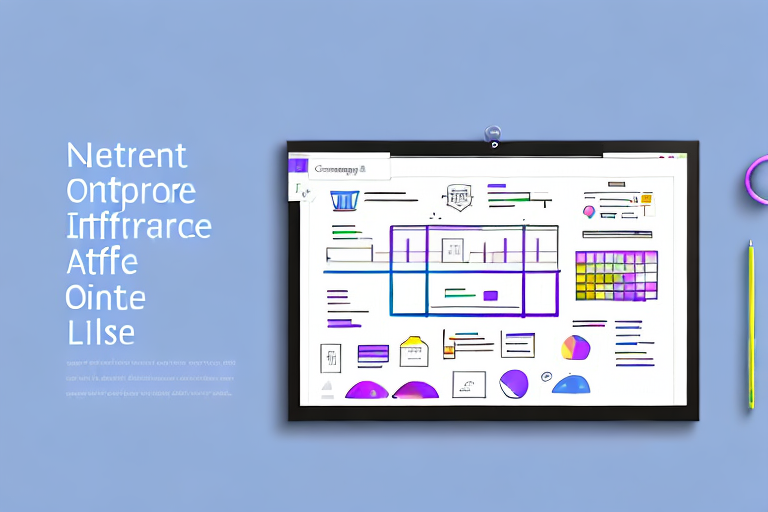 A computer screen displaying the onenote interface