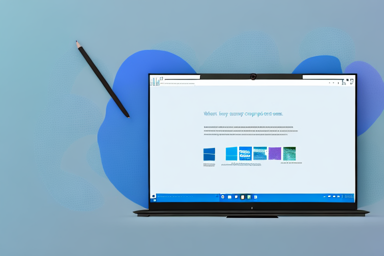 A windows 10 desktop with the screen snip tool icon highlighted