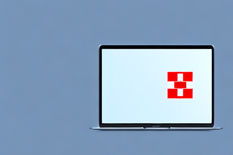 A macbook with a transparent screen showcasing various technical elements inside