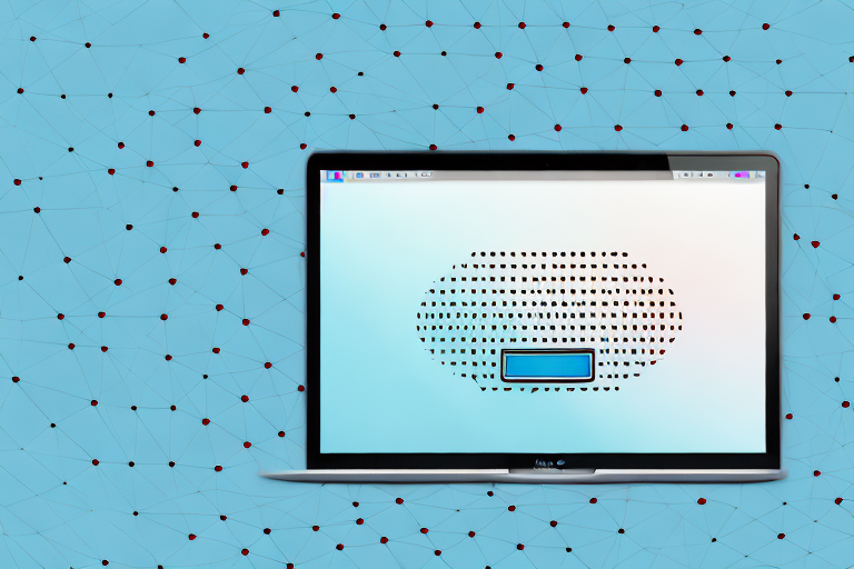 A mac computer with a screenshot on the screen